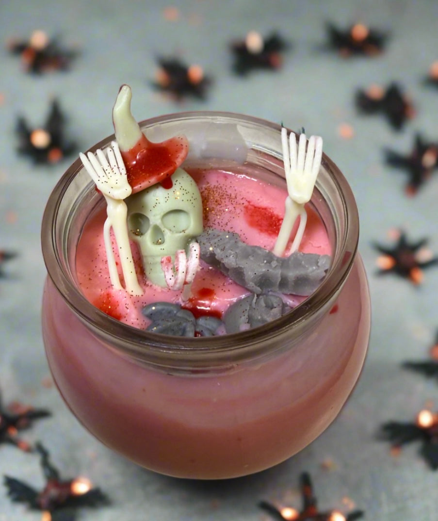 Witch cauldron Candle
