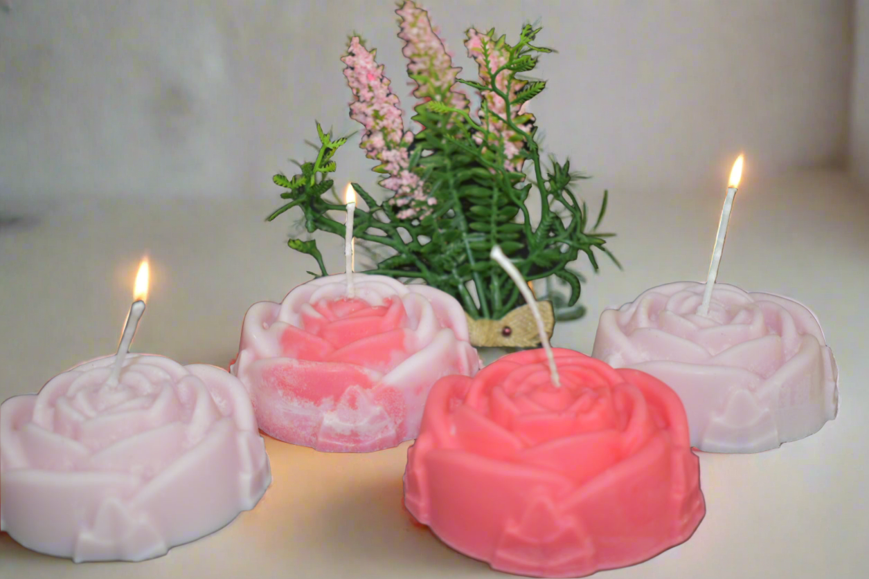 Rose Candle