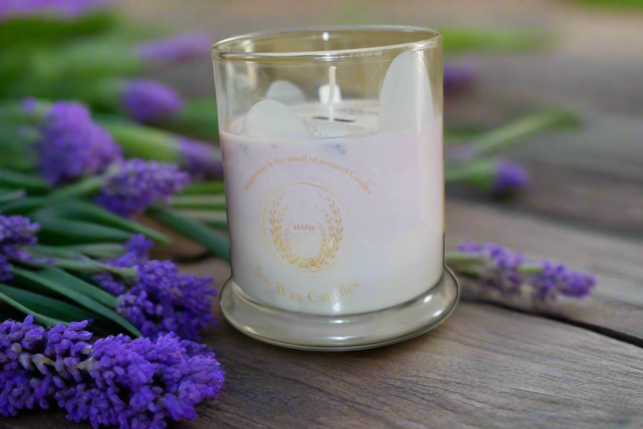 Classy Lavender Candle