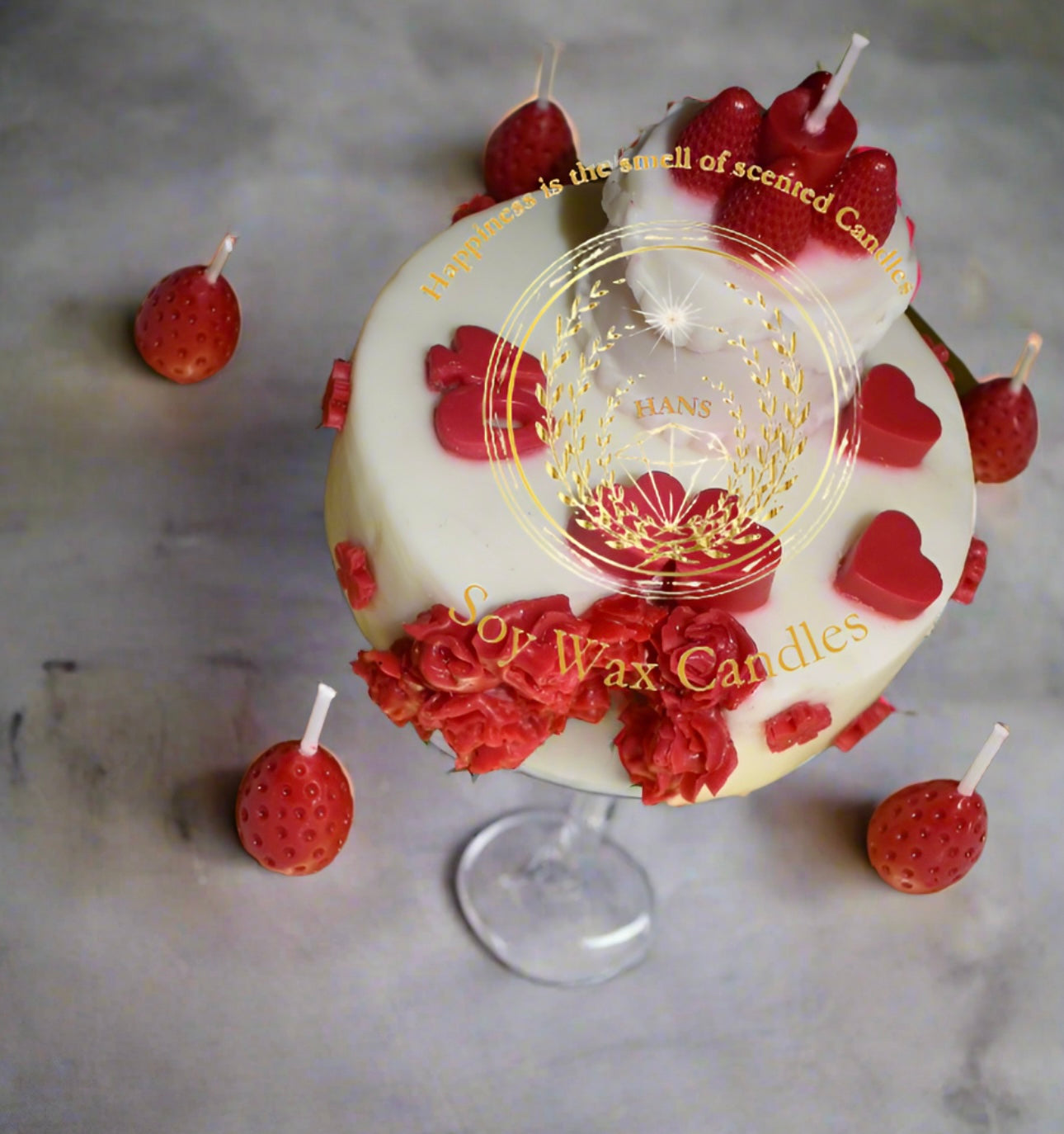 Anniversary Candle cake
