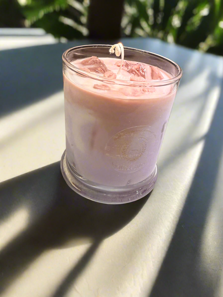 Lavender Latte Candle