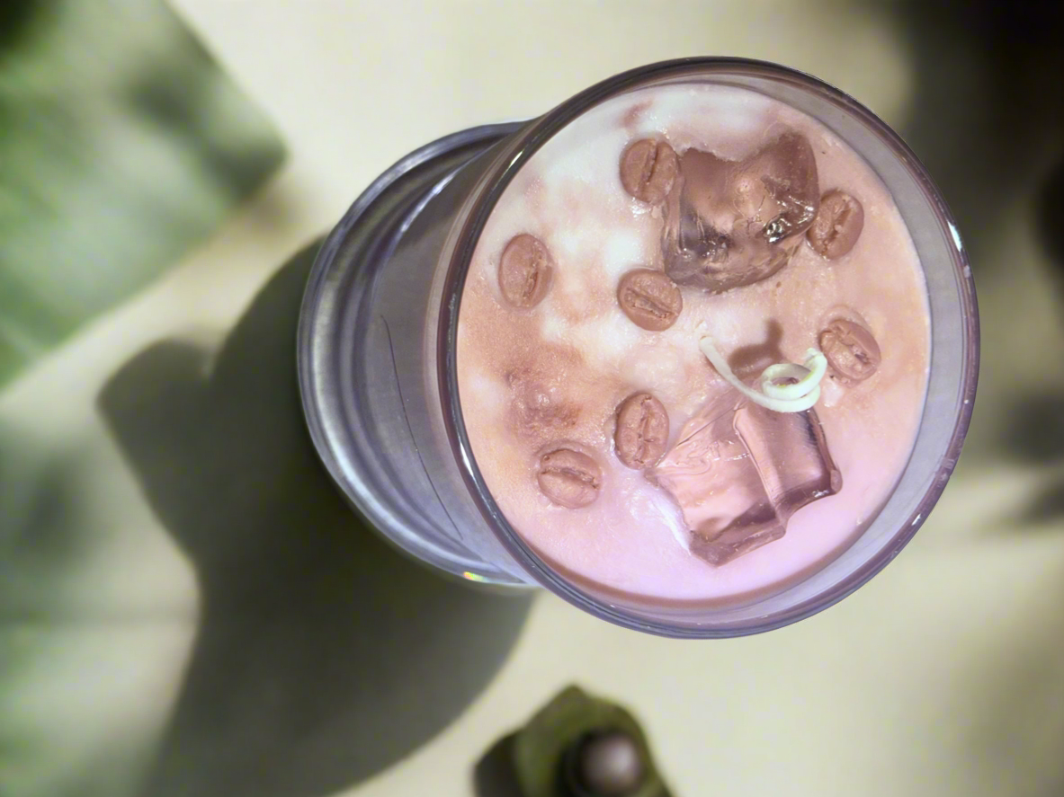 Lavender Latte Candle