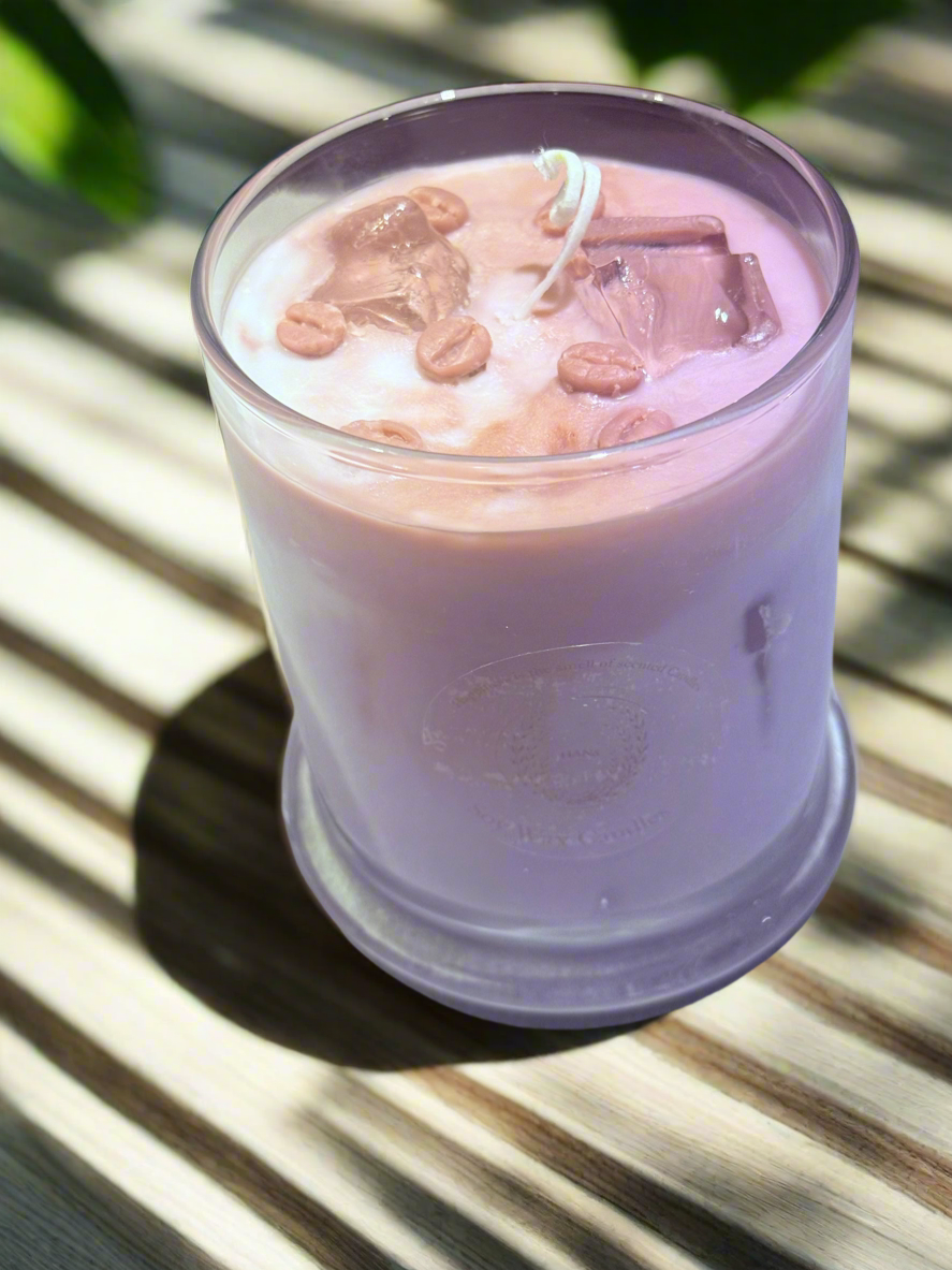 Lavender Latte Candle