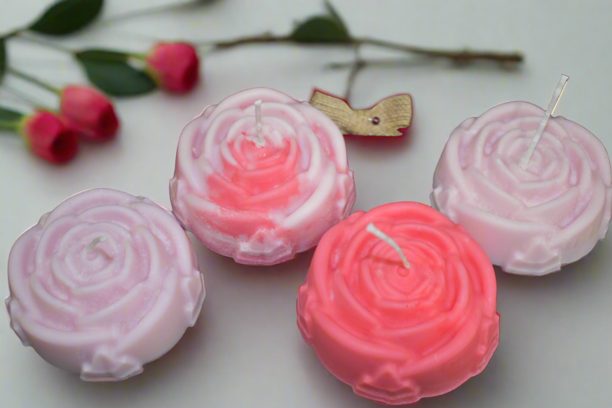Rose Candle