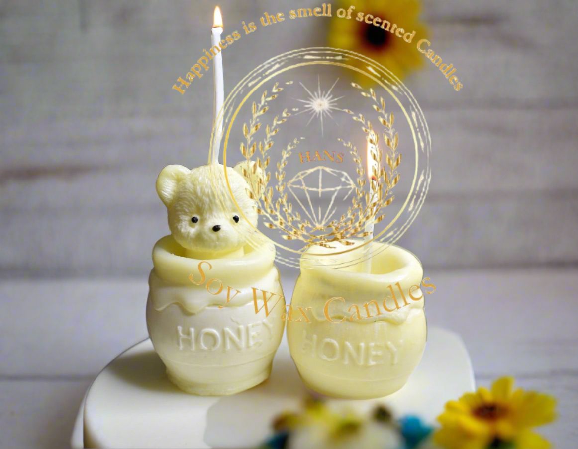 Honey Bear Candle*Winnie the Pooh*