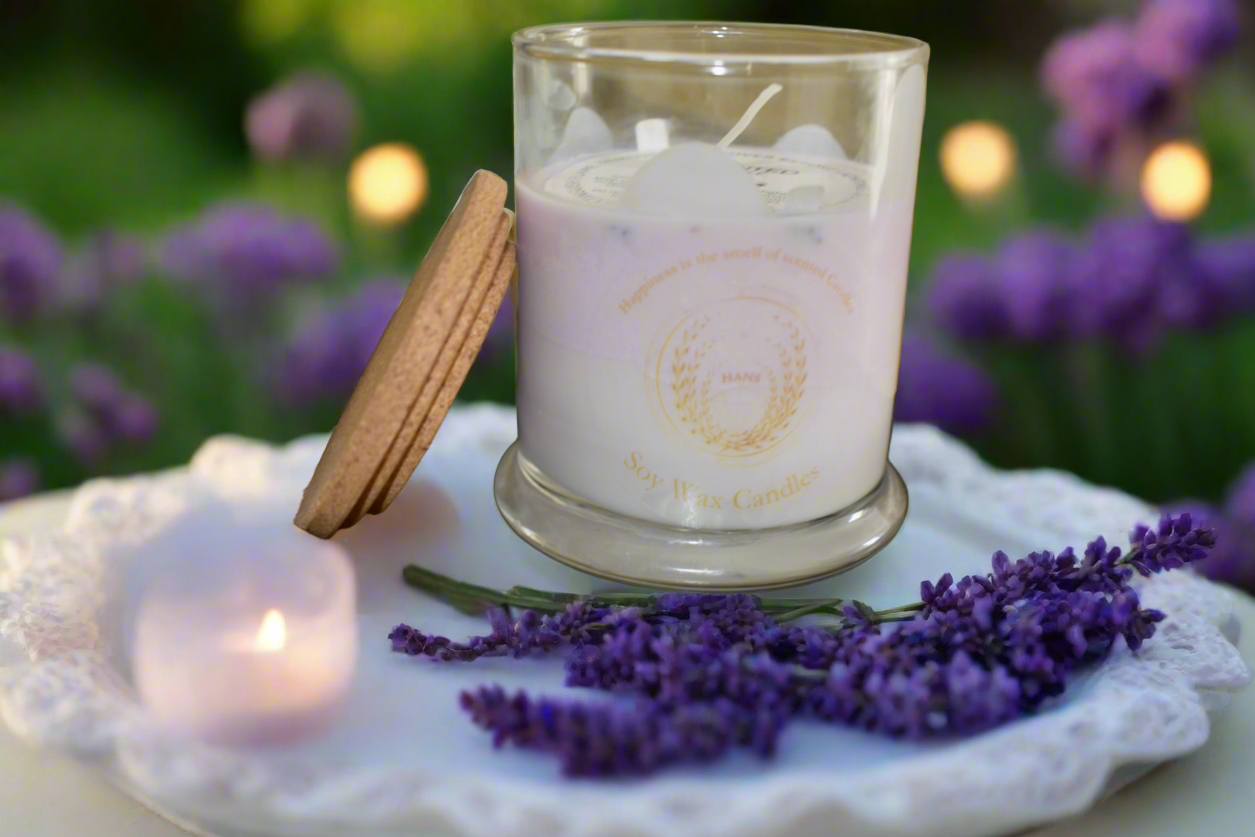 Classy Lavender Candle