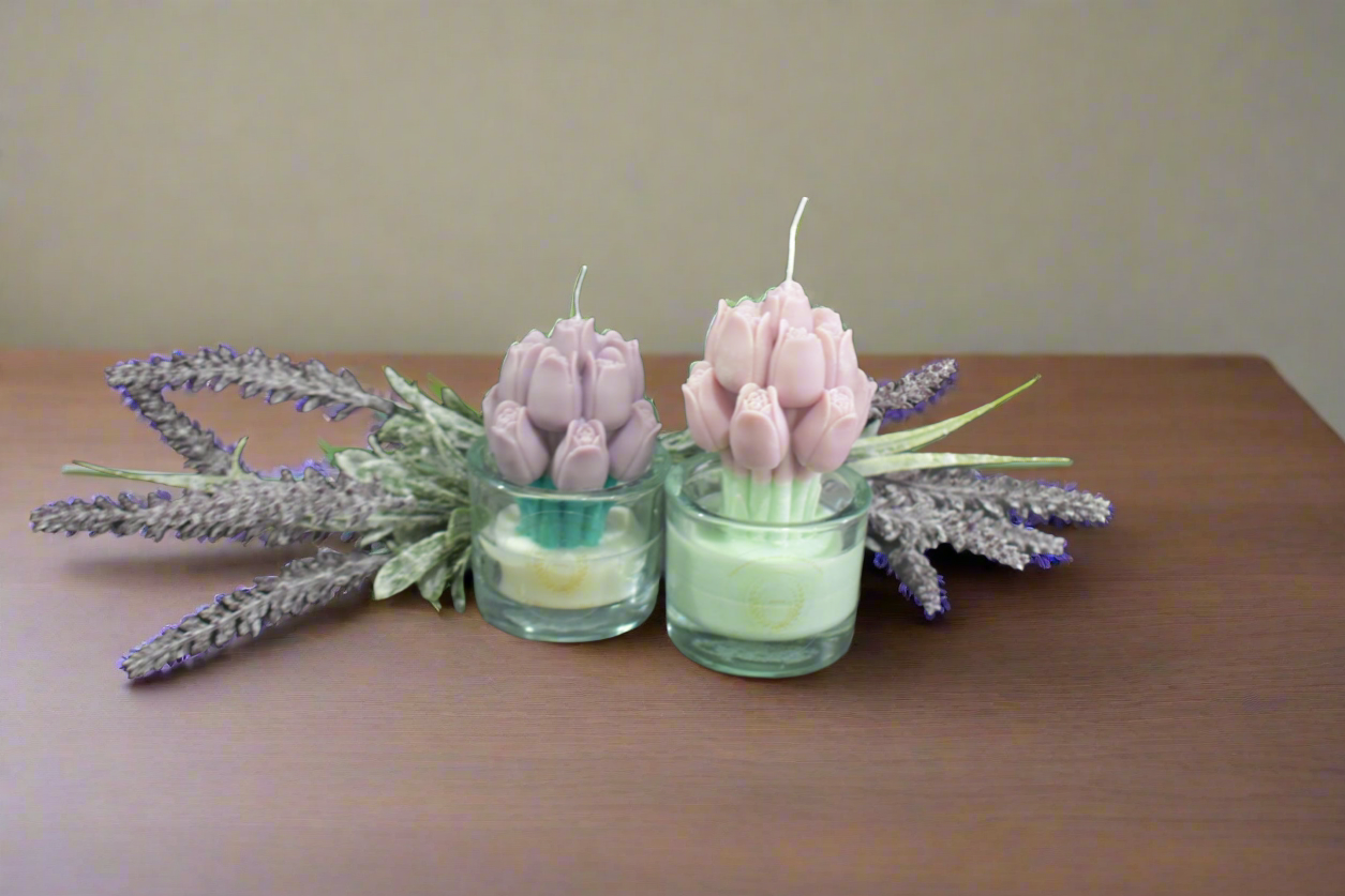 Tulip In a Jar Candle
