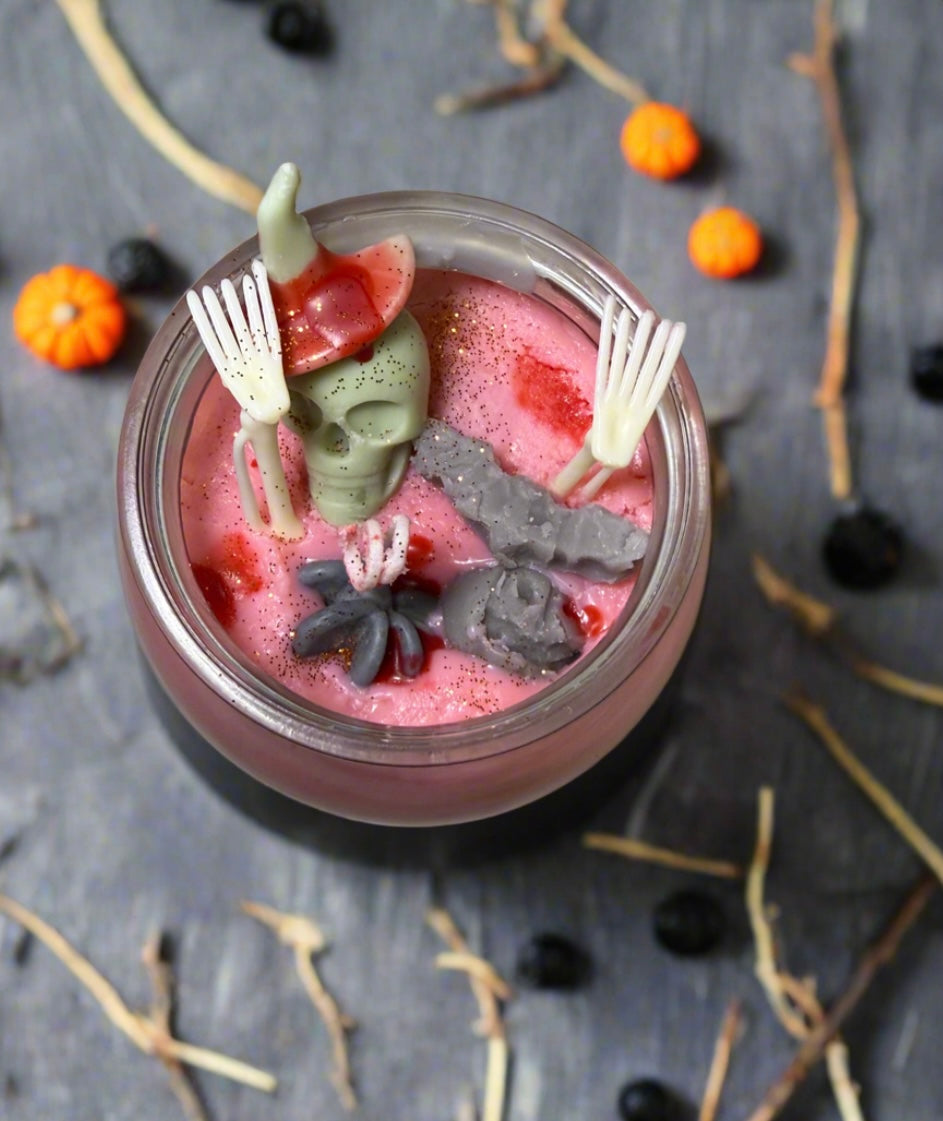 Witch cauldron Candle