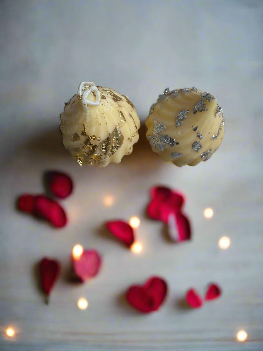 Swirl Candy Shaped Candle Gift Set