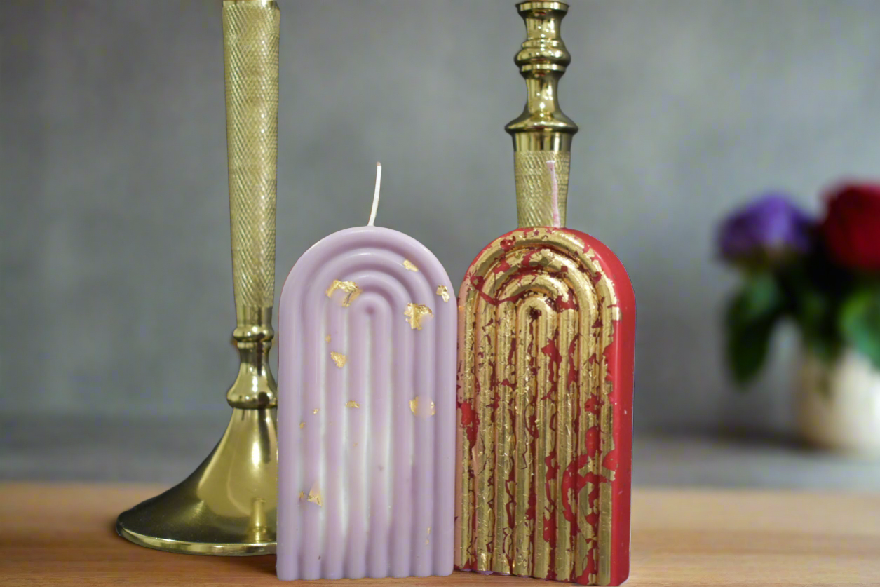 Rainbow Arch Candle