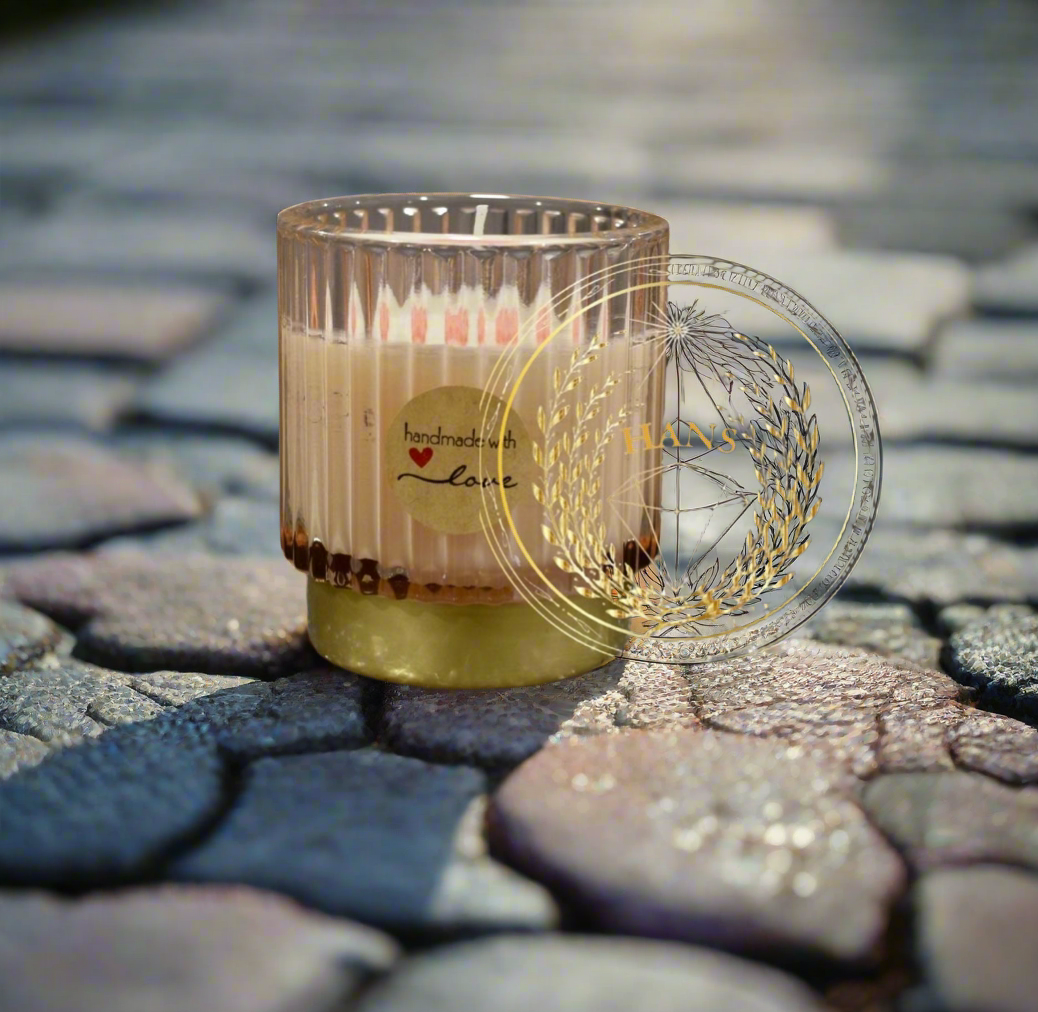 Patterned Candle Jar