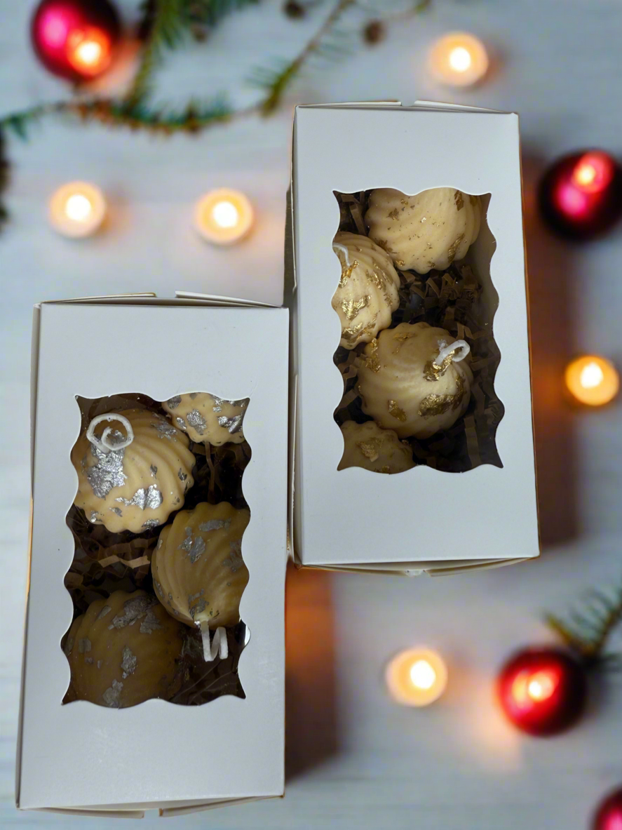 Swirl Candy Shaped Candle Gift Set