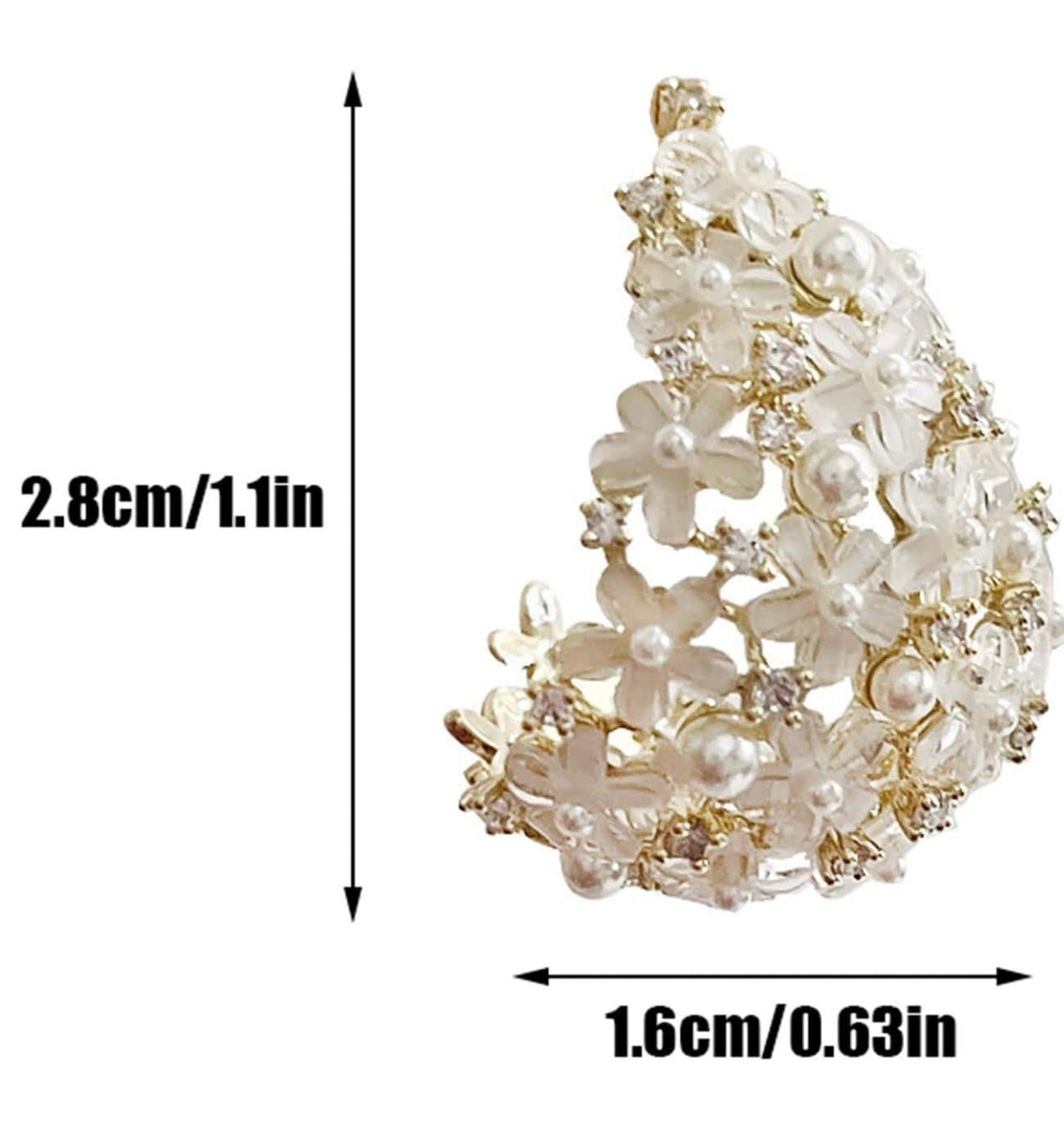 Flower decor Earrings