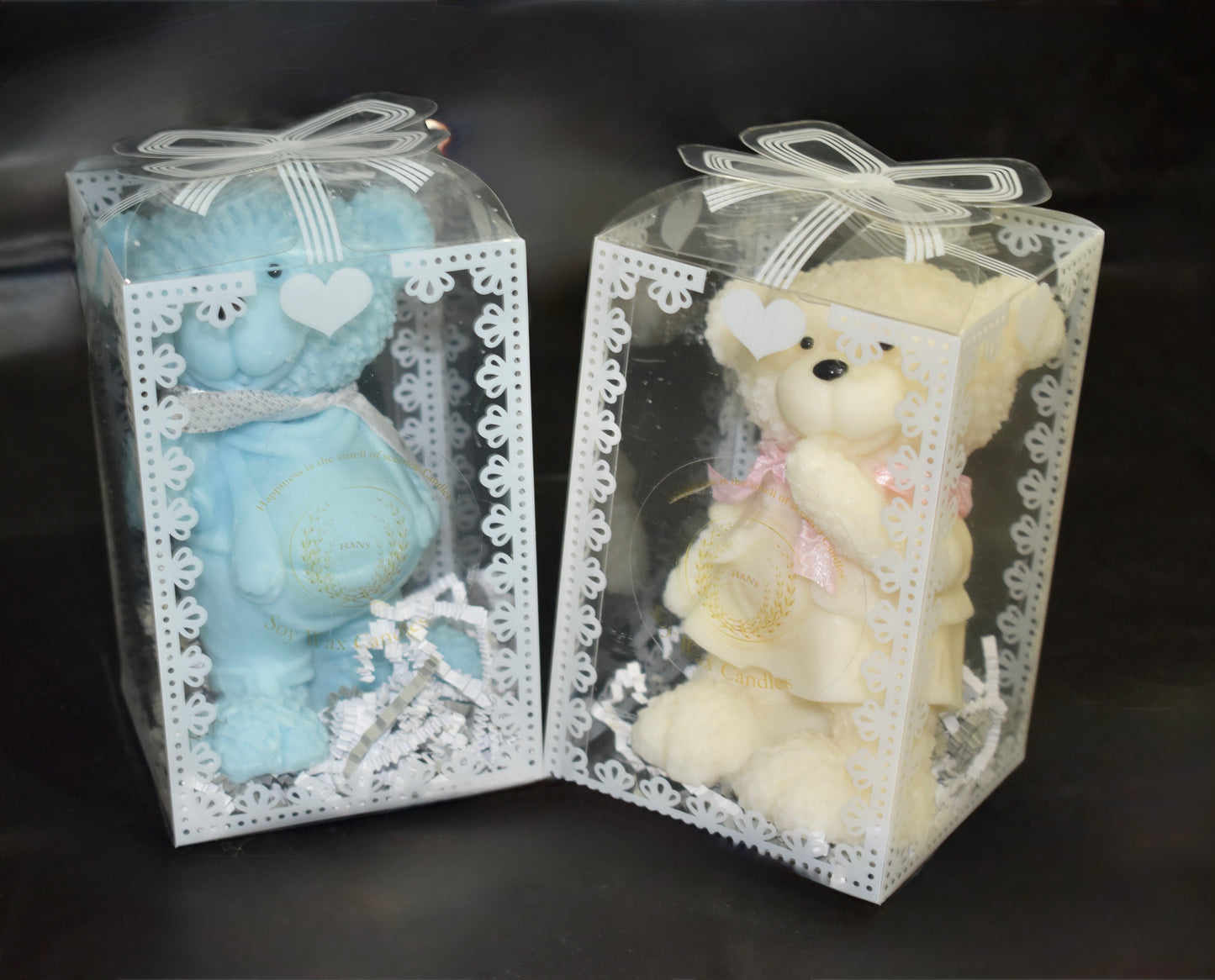 Bear candle