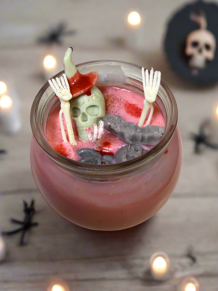 Witch cauldron Candle