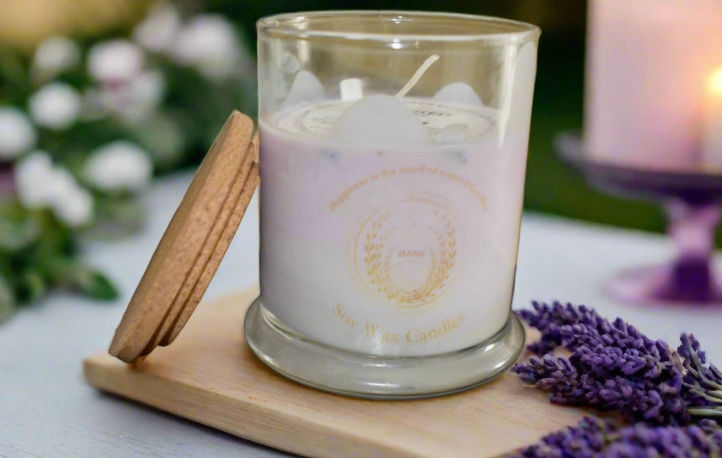 Classy Lavender Candle