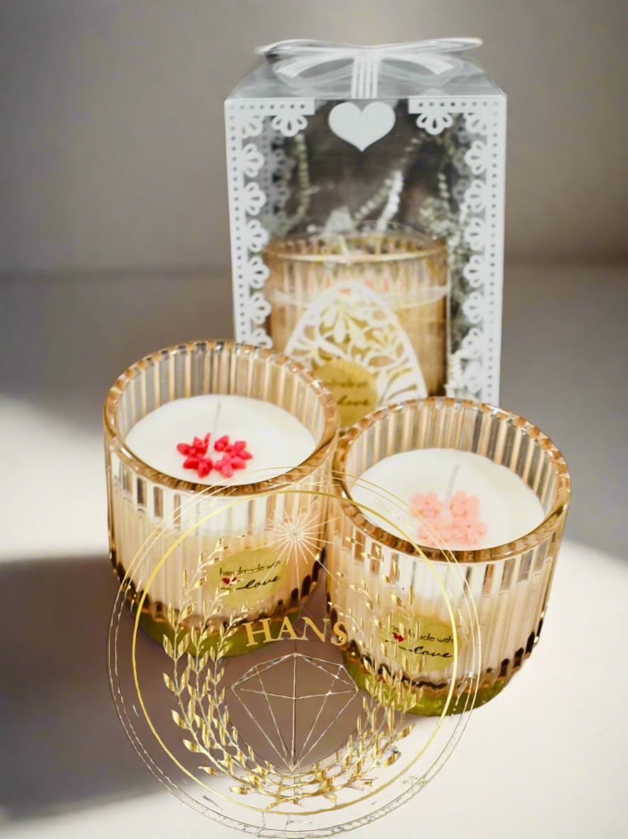 Patterned Candle Jar