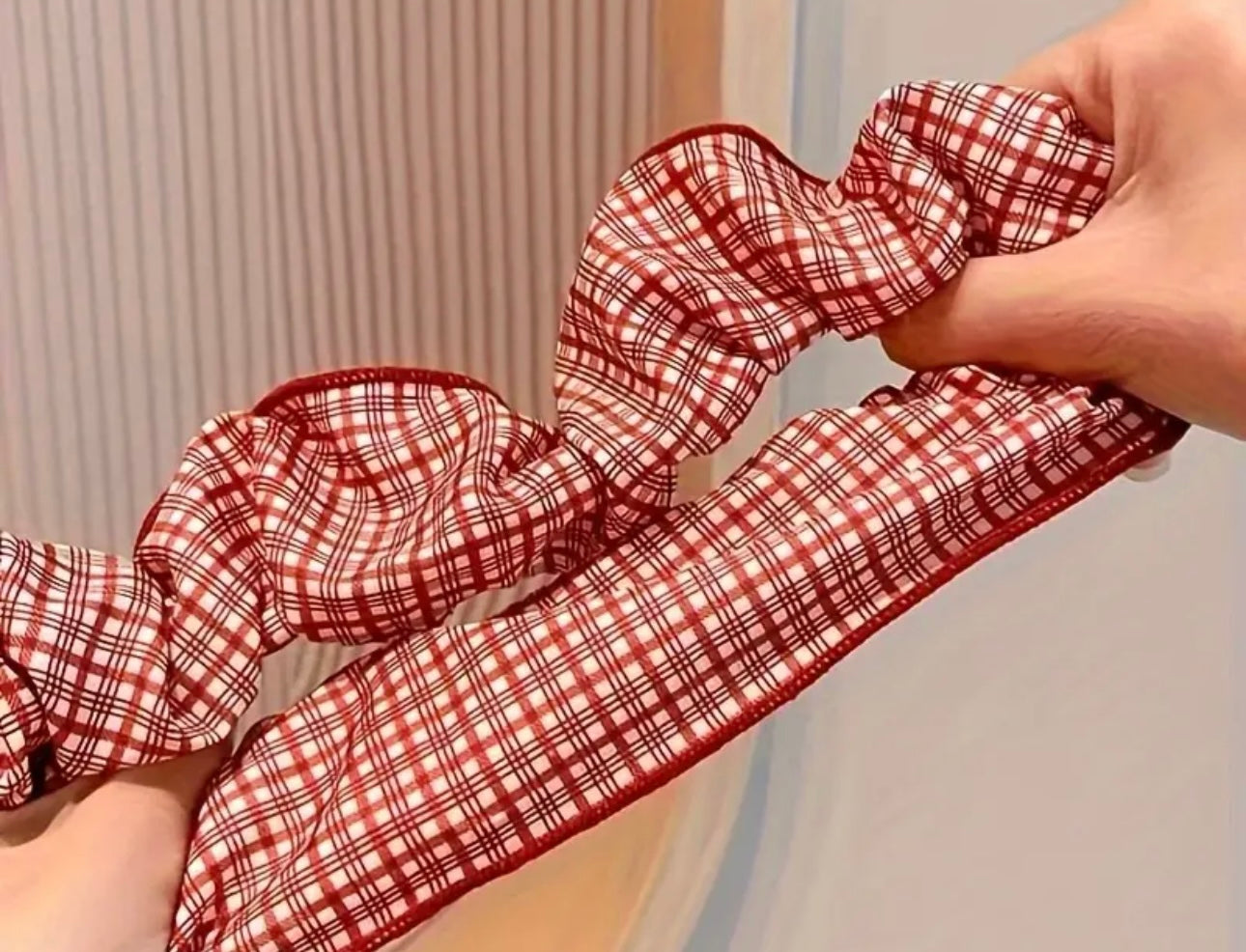 Bow Design Scrunchie