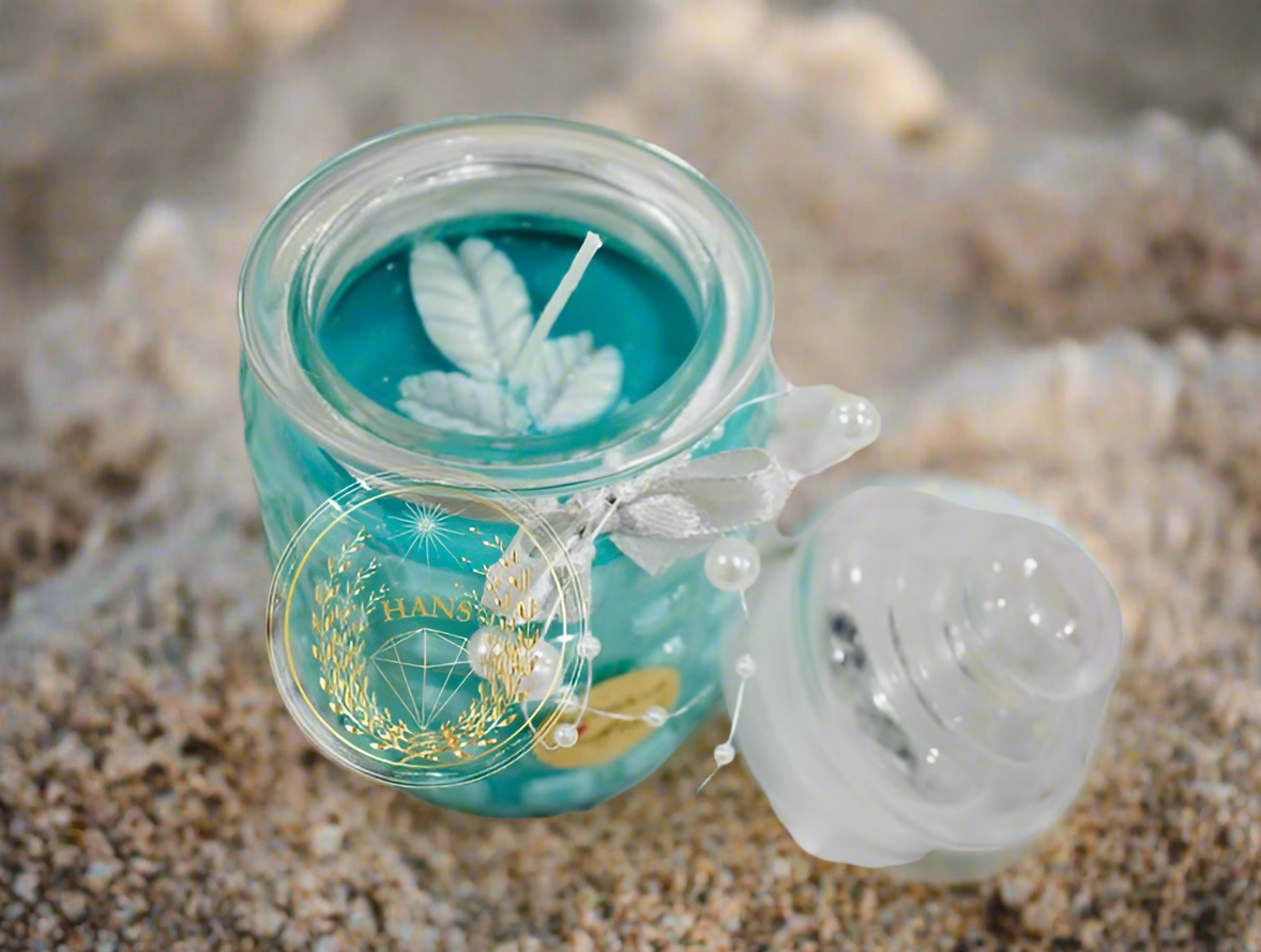 Scented Candle Jar With Dome Lid