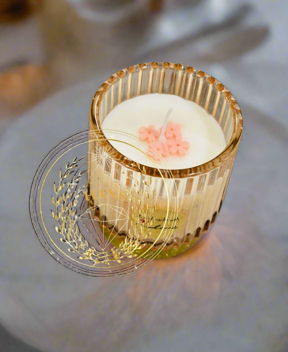 Patterned Candle Jar