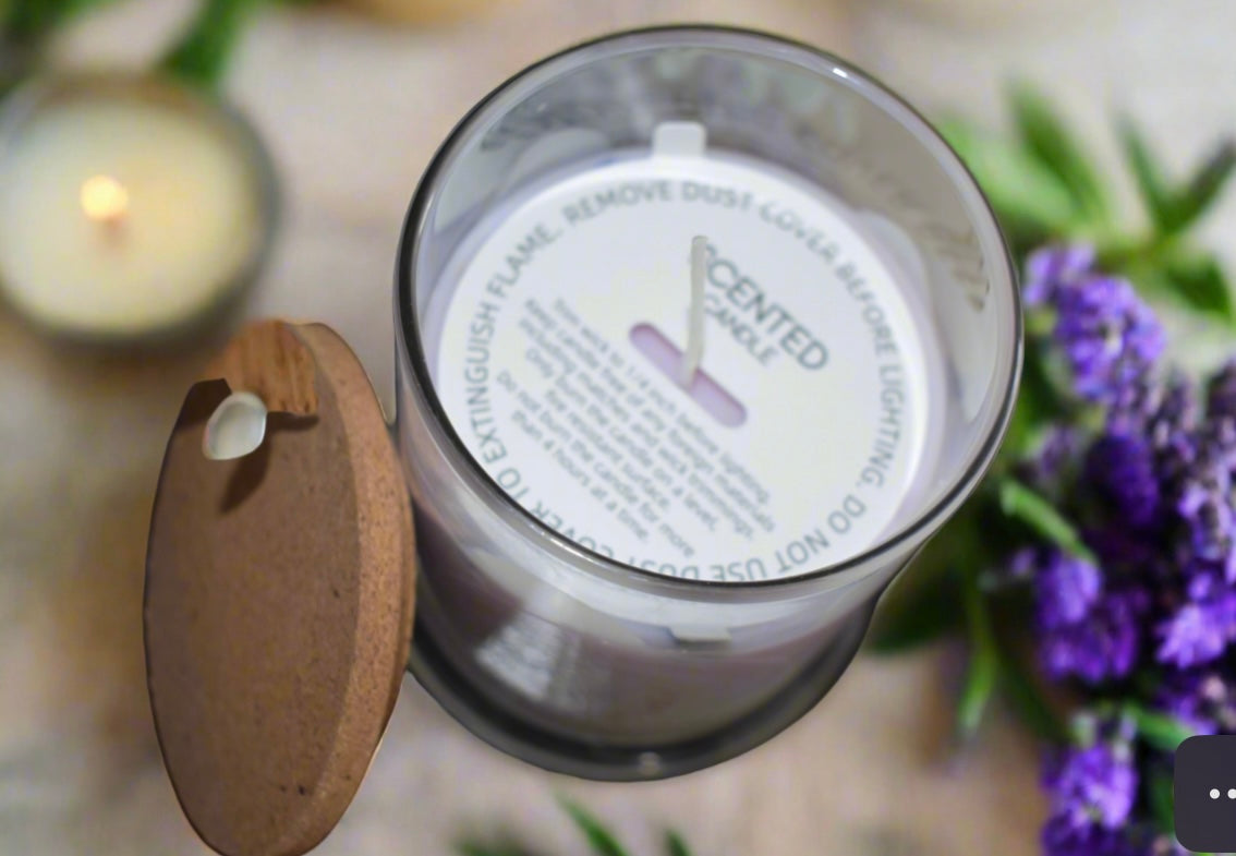Classy Lavender Candle