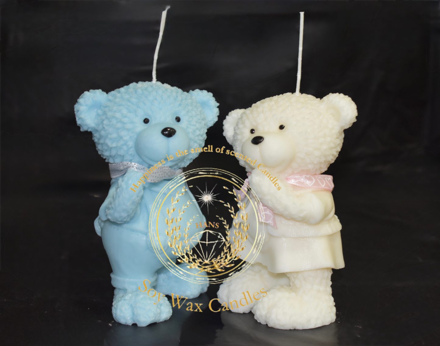 Bear candle
