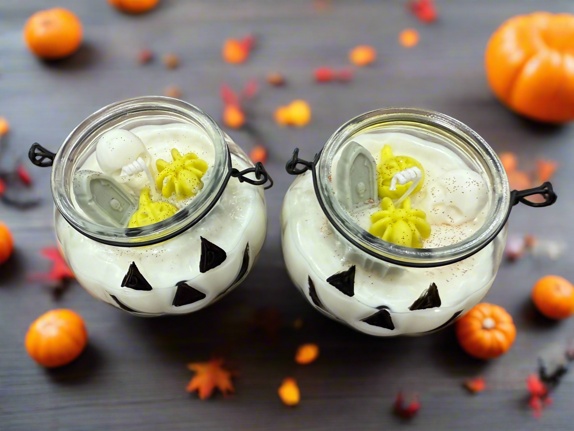 Jack-O-Lantern Candle