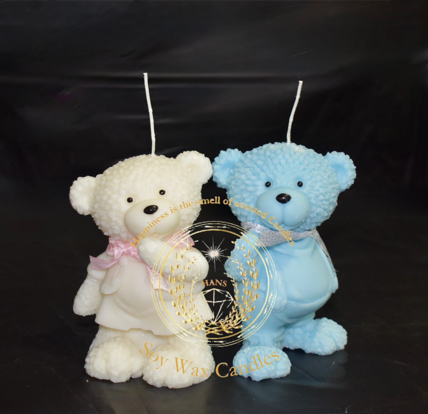 Bear candle