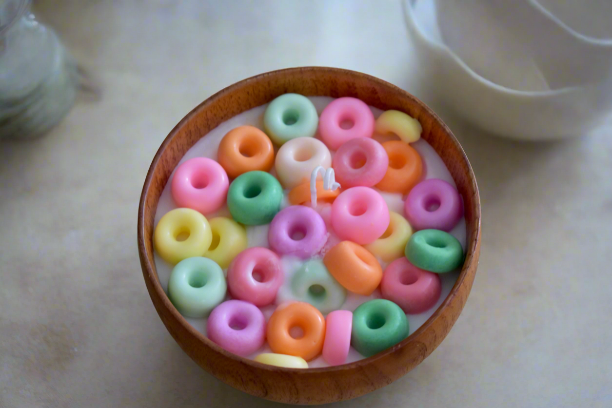 Cereal Bowl Candle