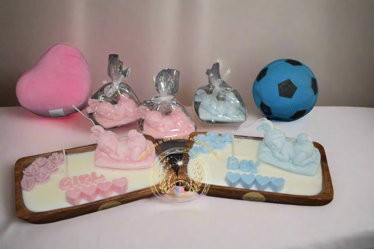Baby Custom Tray Candle