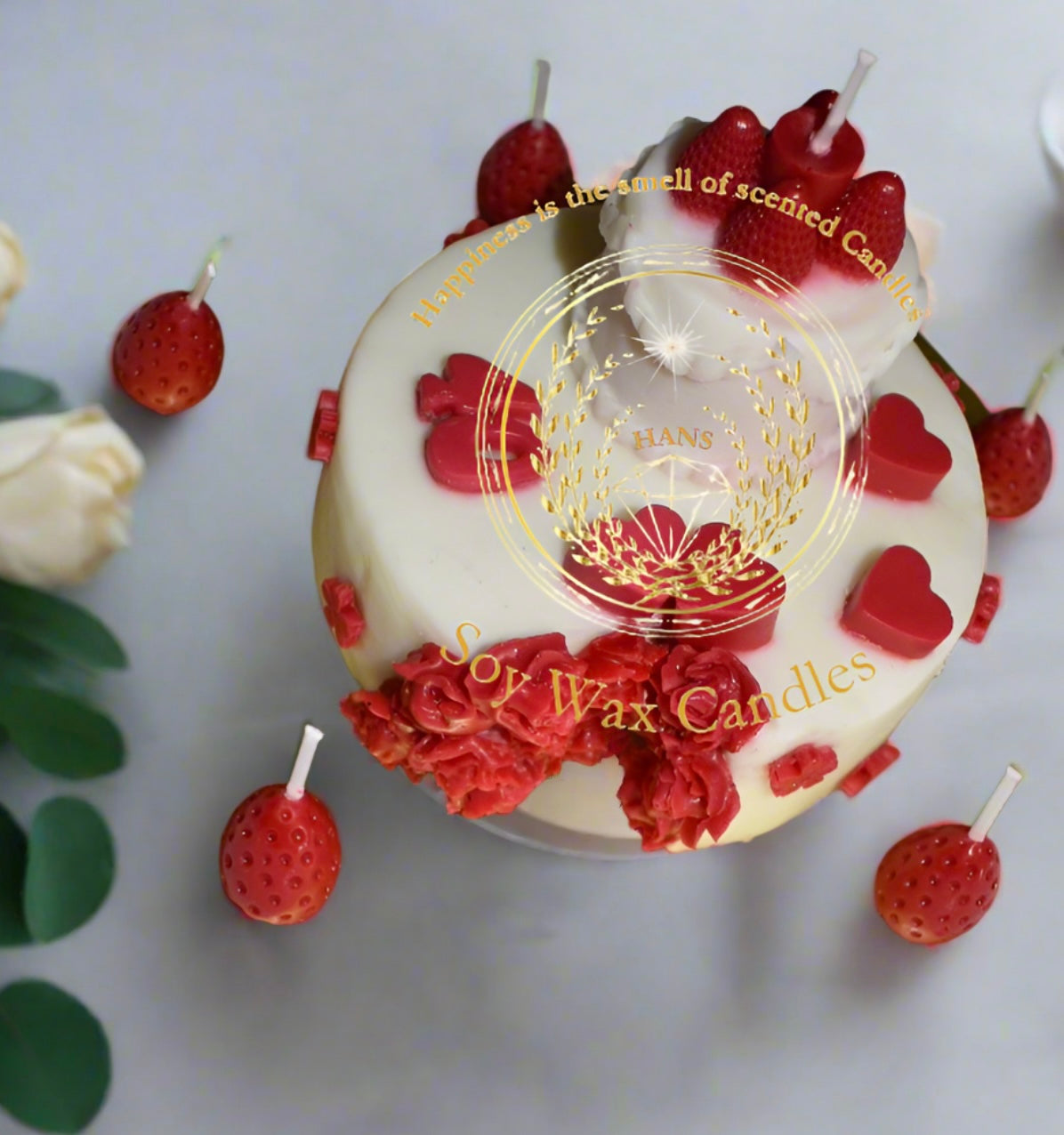 Anniversary Candle cake