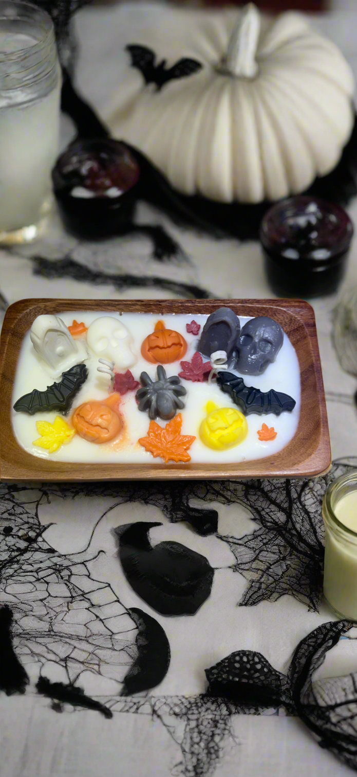 Halloween Tray Candle