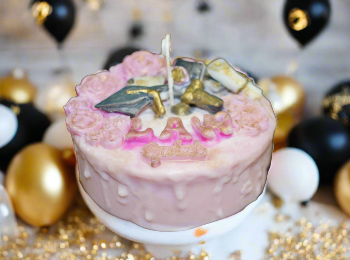 Graduation Candle Cake