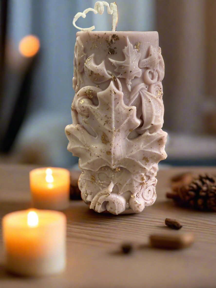 Fall Inspired Tower Candle