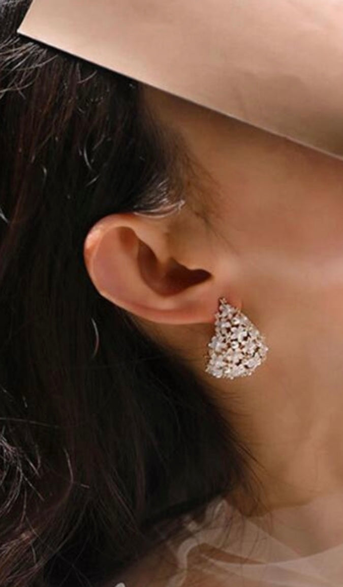 Flower decor Earrings
