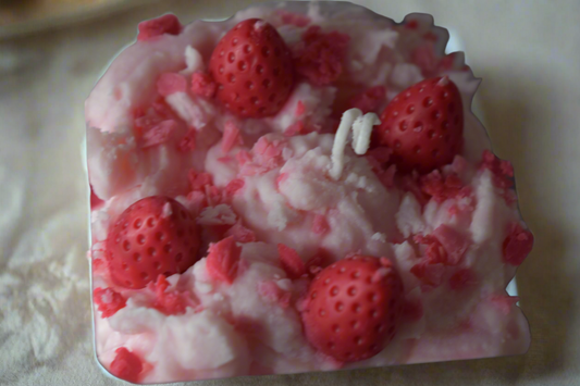 Strawberry cheesecake Candle