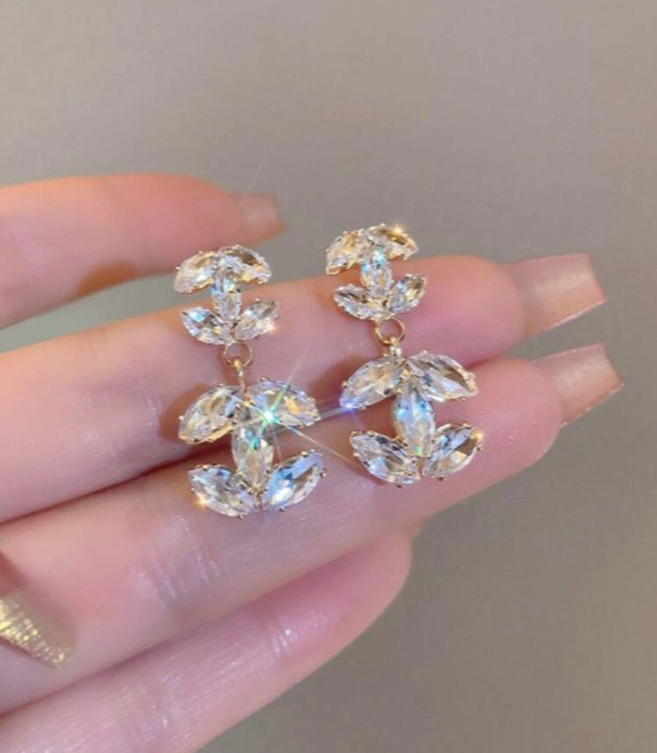 Chanel Inspired Earrings