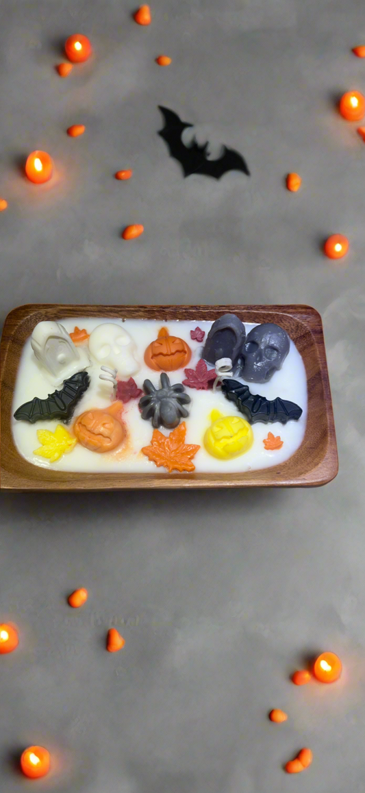 Halloween Tray Candle