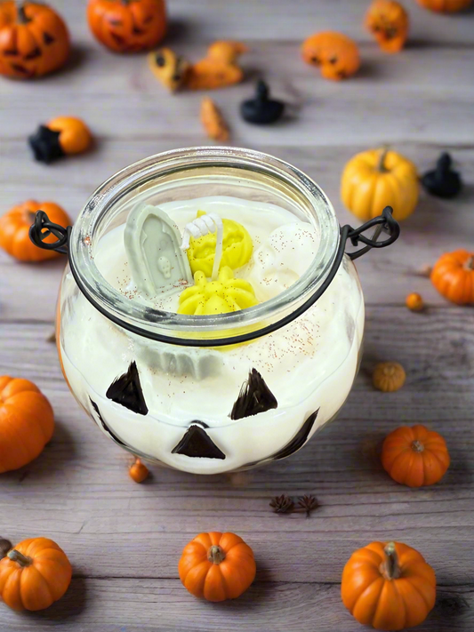 Jack-O-Lantern Candle