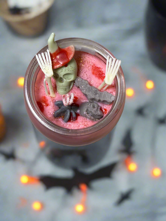 Witch cauldron Candle