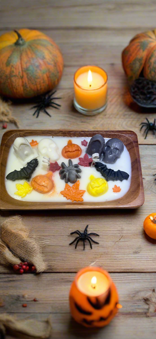 Halloween Tray Candle