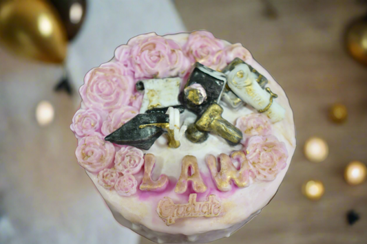 Graduation Candle Cake