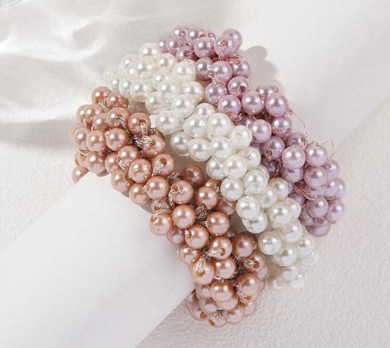 Pearl Elastic Hair Band