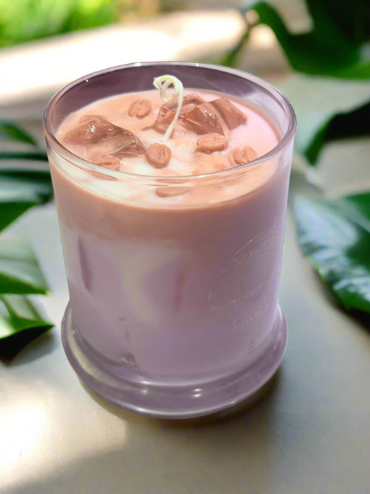 Lavender Latte Candle